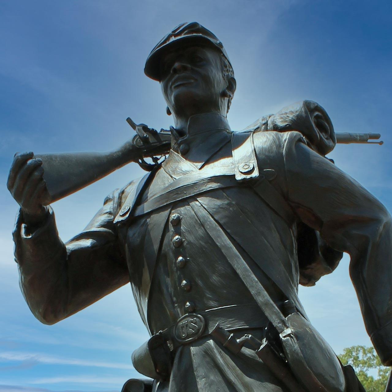 "Civil War African American Troops Memorial, Lexington Park, Md."