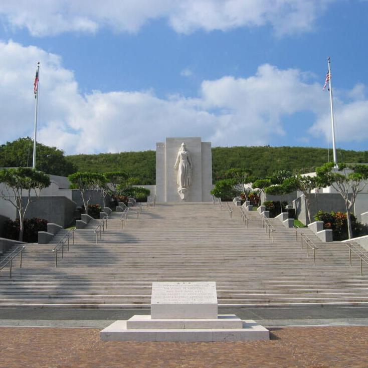 The National Memorial Cemetery of the Pacific, Honolulu, Hawaii